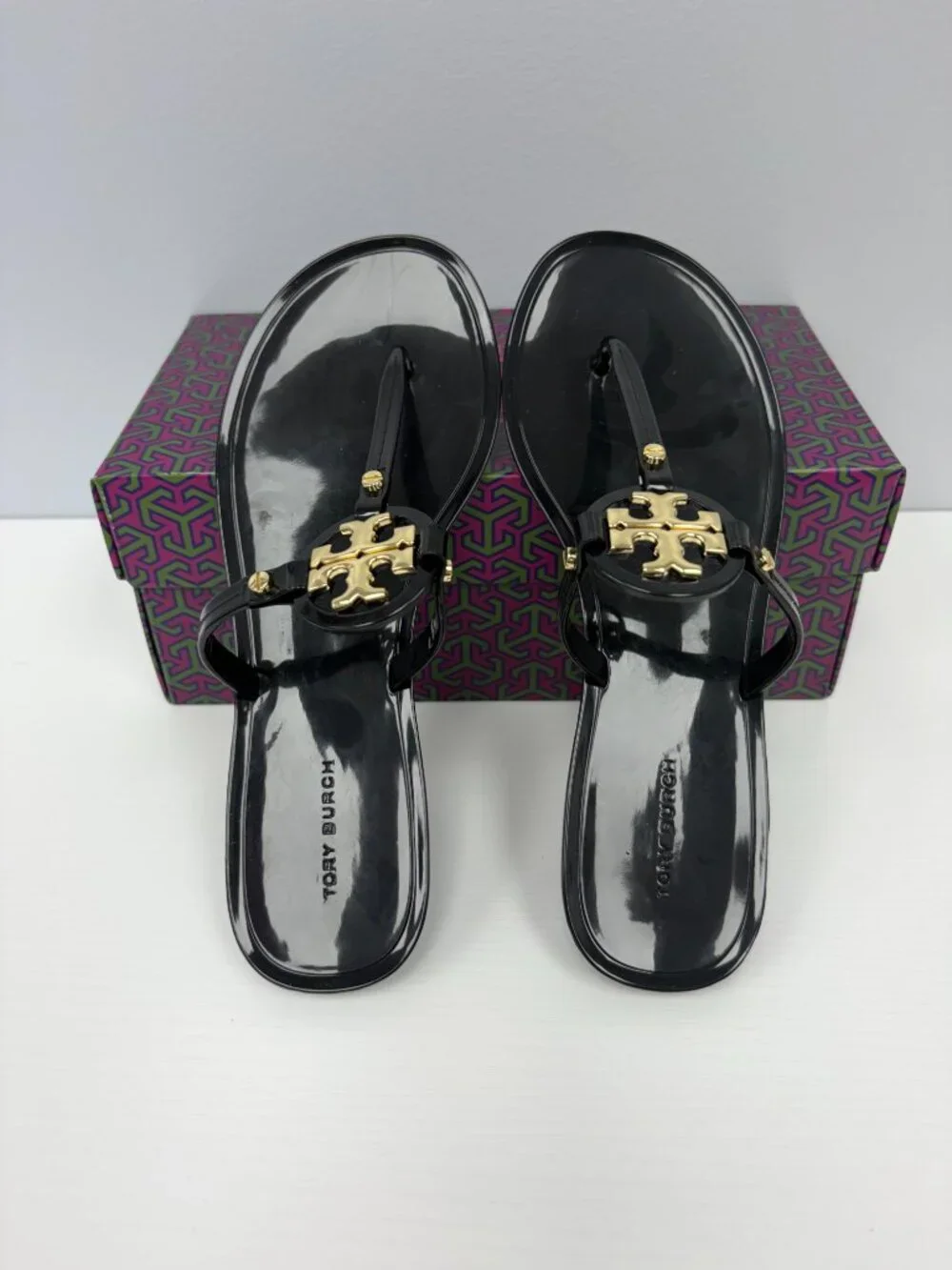 Tory Burch Mini Miller Jelly Sandals